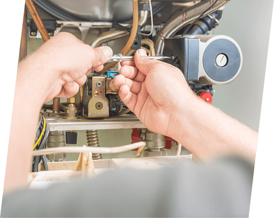 Heater Being Repaired